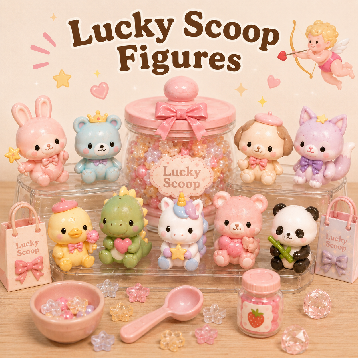 Lucky Scoop Figures